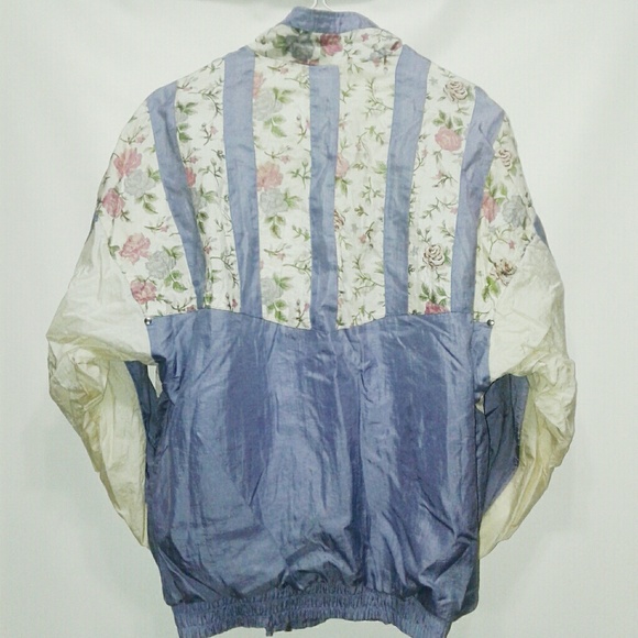 Bold Spirit Vintage Floral Windbreaker - Picture 4 of 5